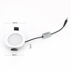 ORION Office indbygget spotlight, LED, UGR<19, CCT hvidt