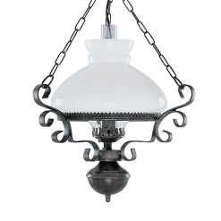 Searchlight Pendellamper>OIL LANTERN - pendellampe med antik charme