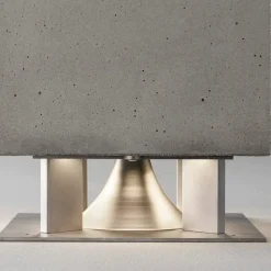 OLEV Cemento LED-sokkellampe med højttaler