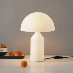 Oluce Atollo - bordlampe i Murano-glas, 35 cm