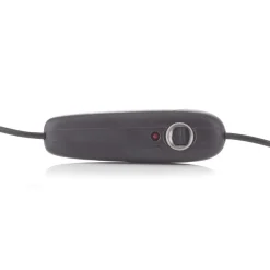 Atollo bordlampe, dæmpbar, Ø38cm, sort^Oluce Hot