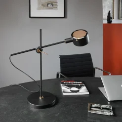 Go 252 LED-bordlampe, sort^Oluce Outlet