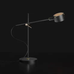 Go 252 LED-bordlampe, sort^Oluce Outlet