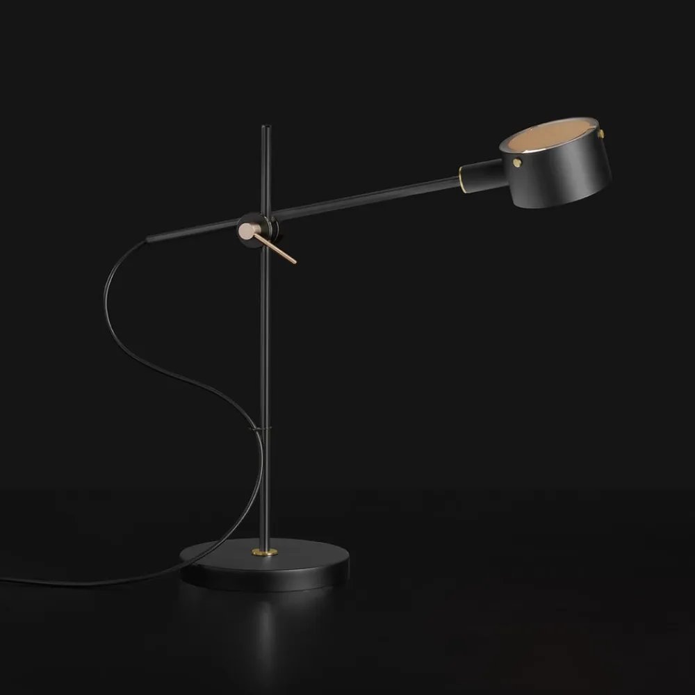 Go 252 LED-bordlampe, sort^Oluce Outlet