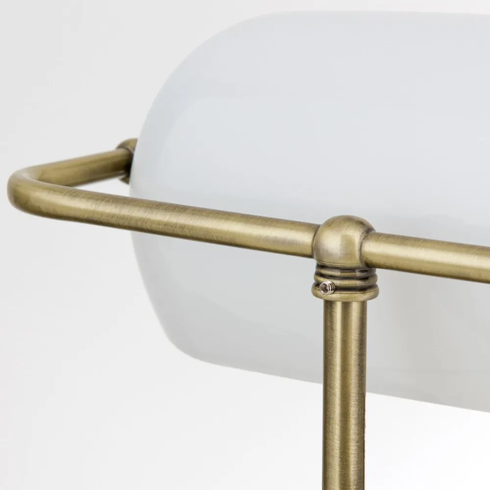 ORION Arbejdsrum/Kontor|Bordlamper>Onella bordlampe i banklampe opal