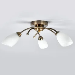 Searchlight OPERA pragtfuld loftlampe, patineret messing