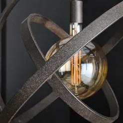 Orbit hængelampe, 3 ringe, 1 lyskilde, sort^Zijlstra Best