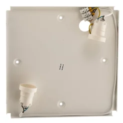 Argon Oro loftslampe af stål og glas, sort, 25 cm