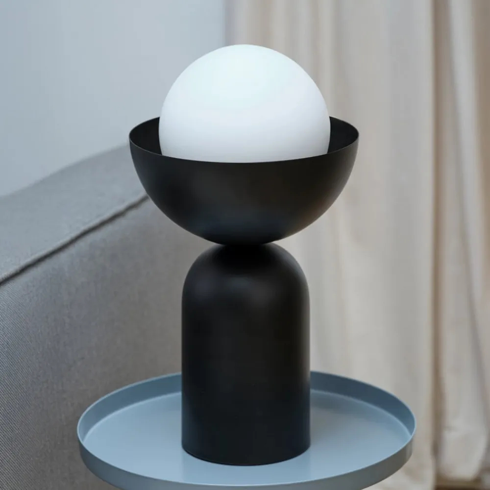 bordlampe Decor Bowl, sort, stål, E14^OSRAM Sale