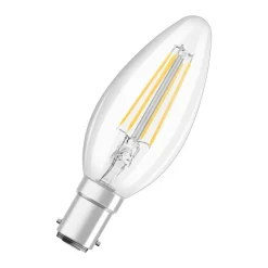 OSRAM Filament Pære|Led Pærer>Classic LED-kerte B15d 4 W 2.700 K filament