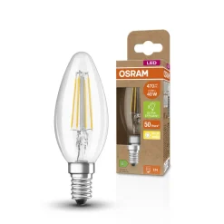 OSRAM Classic LED-kerte E14 B40 2,5 W 827 filament
