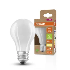 OSRAM Dæmpbar Led-Pære|Led Pærer>Classic LED-pære E27 4,3 W 827 mat dimm