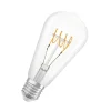 OSRAM Classic LED-rustikpære E27 4,8W 827 klar dim