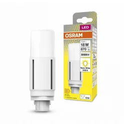 OSRAM Kompakt Lysstofrør>Dulux LED-pære G24d D18 VT EM/AC 7,5 W 830