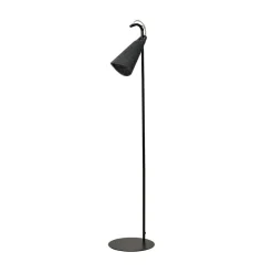 gulvlampe Decor Bell, sort, stål, E27, H 120 cm^OSRAM Outlet