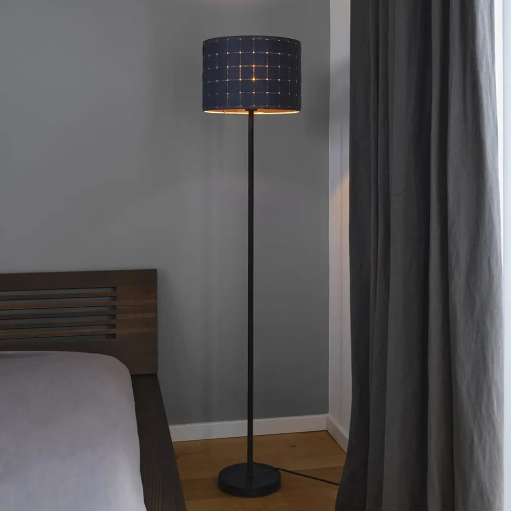 OSRAM gulvlampe Decor Felt Weaving Cans, grå, 1 lyskilde, E27