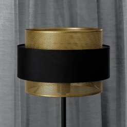 OSRAM gulvlampe Decor Hornet, sort/guld, E27, højde 175 cm