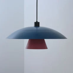 OSRAM hængelampe Decor Flying Mushroom blå/lyserød, stål, E27