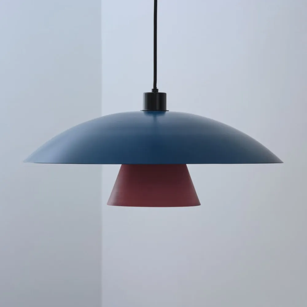 OSRAM hængelampe Decor Flying Mushroom blå/lyserød, stål, E27