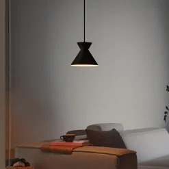 hængelampe Decor Waist, stål, sort, E27^OSRAM Online