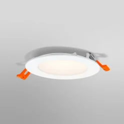 OSRAM indbygget loftlampe med LED SLIM, Ø 12 cm, 3.000 K, hvid