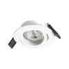OSRAM Indbygningsspots|Spotlights>indbygningsspot, Ø 9 cm, hvid, metal, GU10-LED, 2.700 K