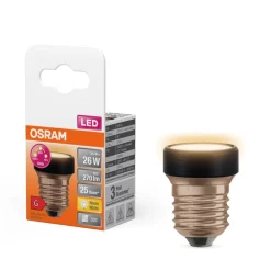 OSRAM LED Star Flat E27 3,5W 2.700K dæmpbar udskiftelig ring