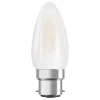 OSRAM LED stearinlys B22d Classic 827 4W mat