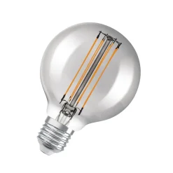 OSRAM LED Vintage 1906, G80, E27, 11 W, grå, 1.800 K, dim.