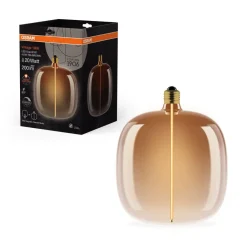 LED Vintage Big Oval E27 4,8W 818 Filament brun dæmpbar^OSRAM Hot