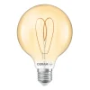 OSRAM LED Vintage G95 E27 8W 922 Heart Filament guld dæmpbar