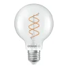 OSRAM Led Pærer>LED Vintage G80 E27 7,2W 927 Spiral Filament clear dæmpbar