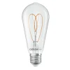 LED Vintage ST64 E27 7,2W 927 Heart Filament clear dæmpbar^OSRAM New
