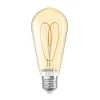 LED Vintage ST64 E27 8W 922 Heart Filament guld dæmpbar^OSRAM New