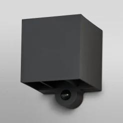 OSRAM LED-akkudrevet udendørs væglampe ENDURA STYLE Sensor grafit USB