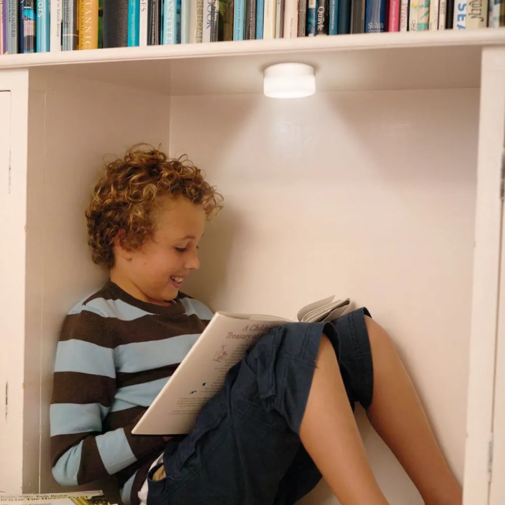 OSRAM LED-batteridrevet møbellampe DOT-IT, 3,5 cm, hvid Touchdimmer