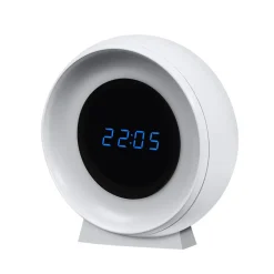 Børn OSRAM Natlys>LED-batteridrevet natlampe NIGHTLUX CLOCK, hvid, ur, CCT