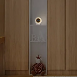 Børn OSRAM Natlys>LED-batteridrevet natlampe NIGHTLUX CLOCK, hvid, ur, CCT