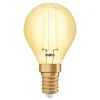 OSRAM Filament Pære>LED-dråbe E14 4W Vintage Classic P guld