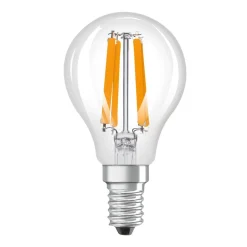 LED-filamentpære dråbe E14 1,2W filament 4000K 255lm^OSRAM Discount