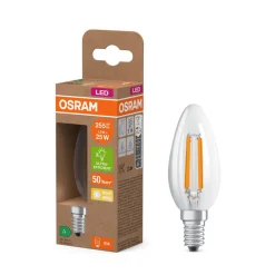 LED-filamentpære E14 1,2W 2700K 255lm^OSRAM Hot