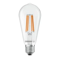 LED-filamentpære E27 3,8W Filament 4,000K^OSRAM
