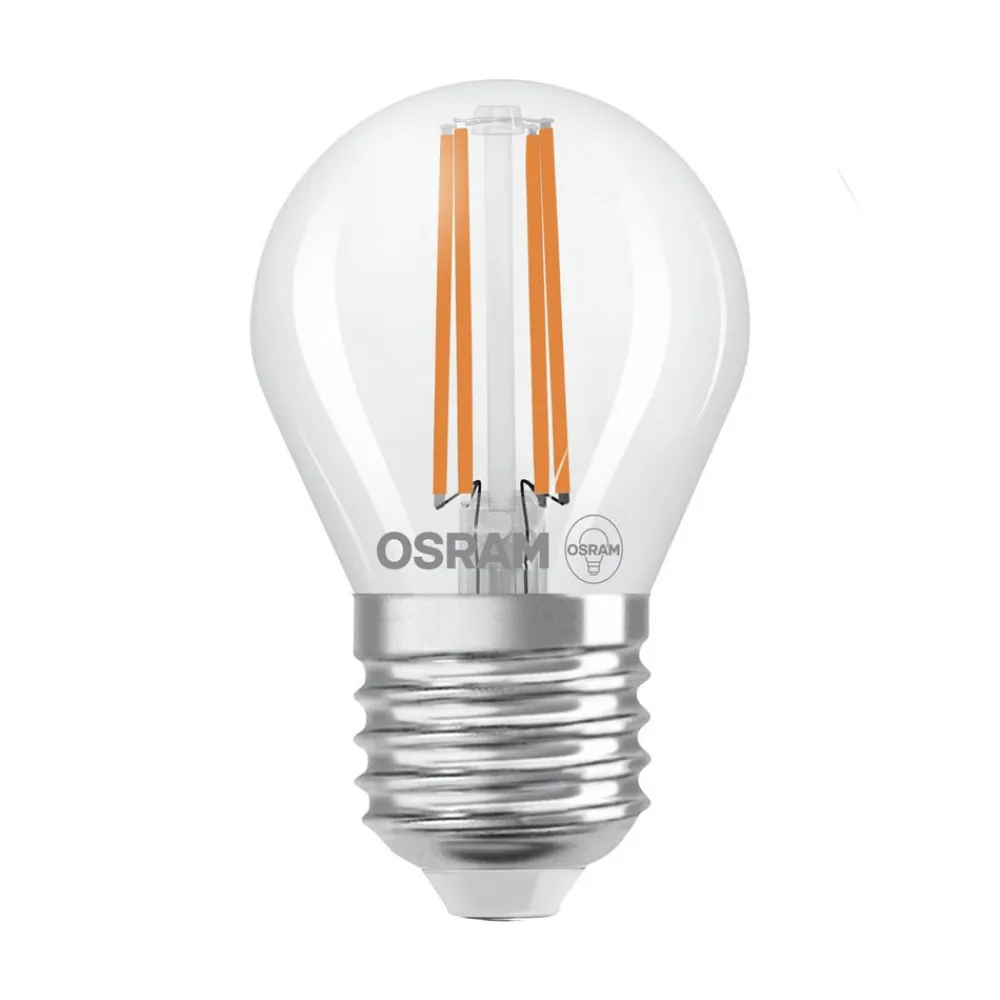 OSRAM LED-filamentpære E27 3,8W 2700K 806lm