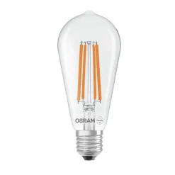 LED-filamentpære E27 3,8W Filament 2,700K^OSRAM Best
