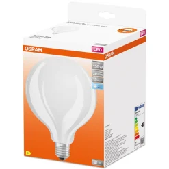 OSRAM Led Pærer>LED-globepære E27 G125 17 W 4.000 K opal