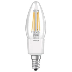 OSRAM Filament Pære>LED-kerte E14 5,5 W Classic B 2.700 K klar