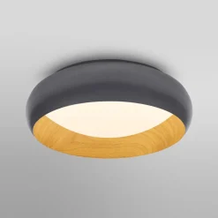 LED-loftlampe ORBIS LIVIA, Ø 30 cm, grå, metal, dæmpbar^OSRAM Clearance