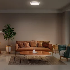 OSRAM LED-loftlampe ORBIS LONDON, hvid, Ø 40 cm, metal