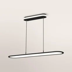 LED-pendel Office line Panel Ellipse sort 940 dæmpbar^OSRAM Hot