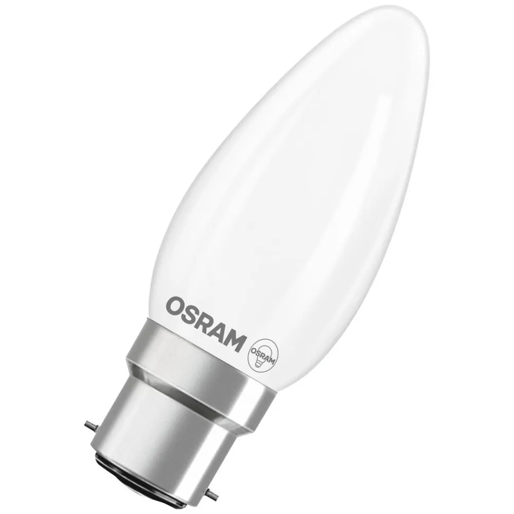 OSRAM Led Pærer>LED-pære, B22d, 1,8 W, mat, 2.700 K